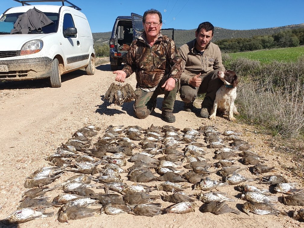 journée de chasse avec des chasseurs français